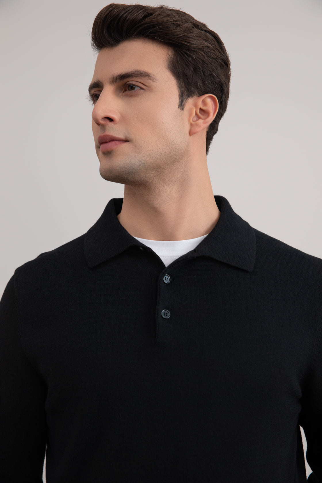 Black Classic Polo Shirt