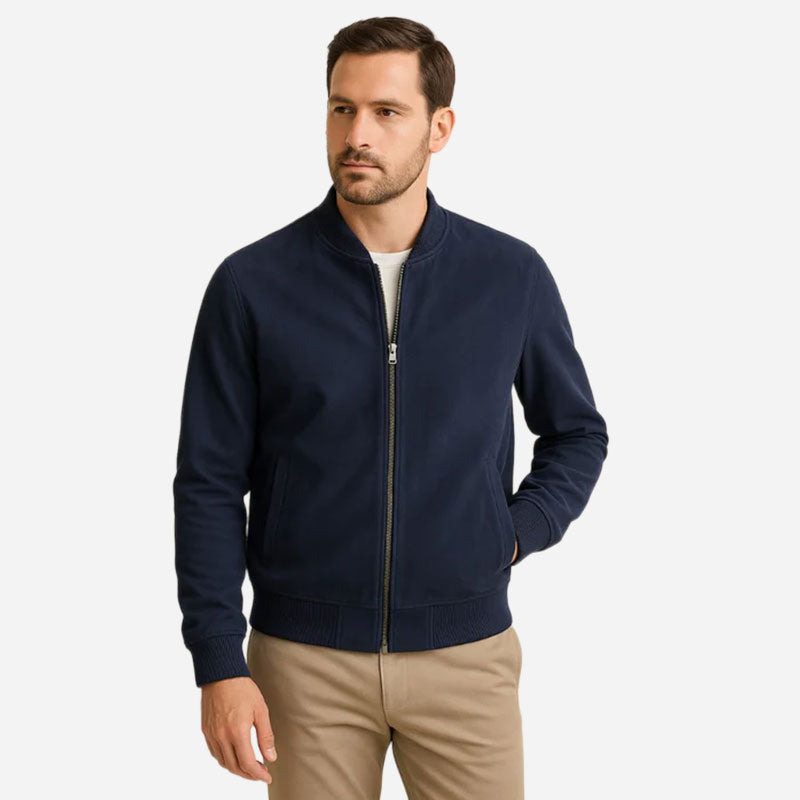 Herrenjacke „Old Money Sued“